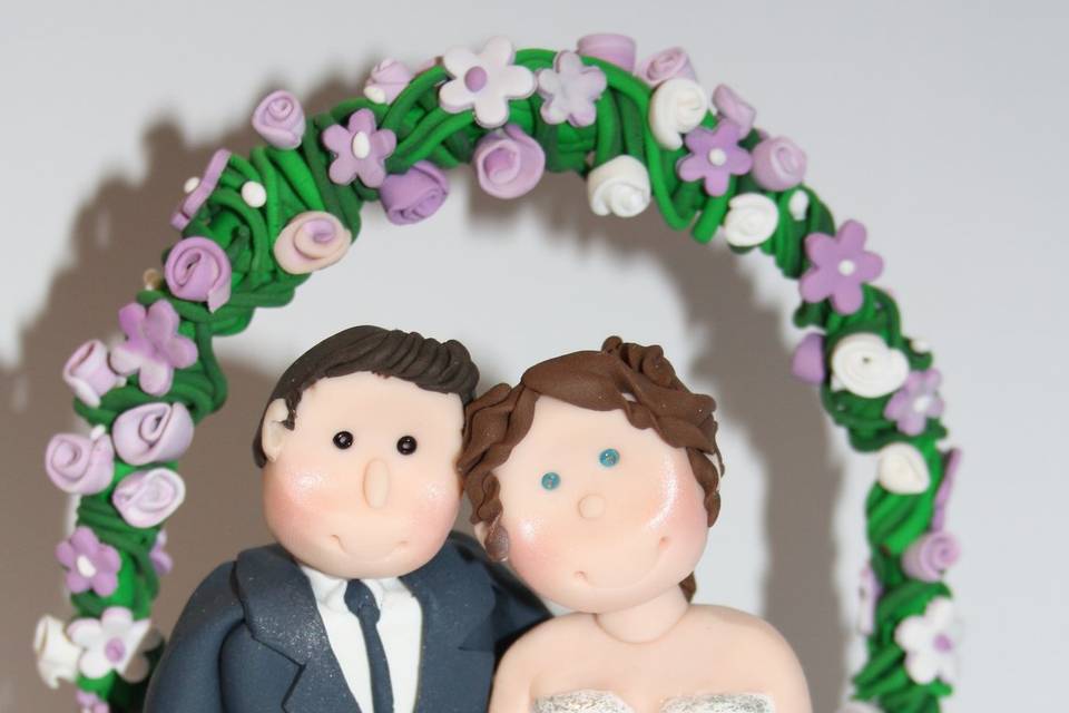 Cake toppers by B