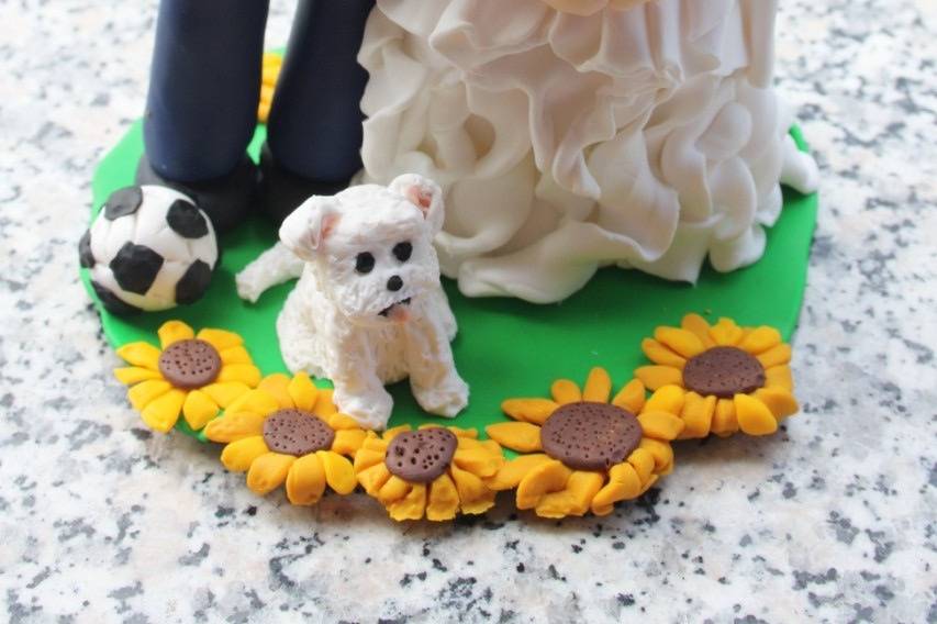 Cake toppers by B