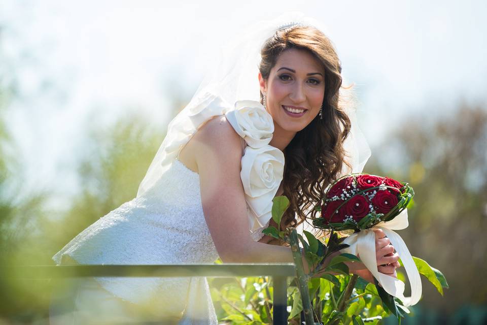 Foto bouquet della sposa