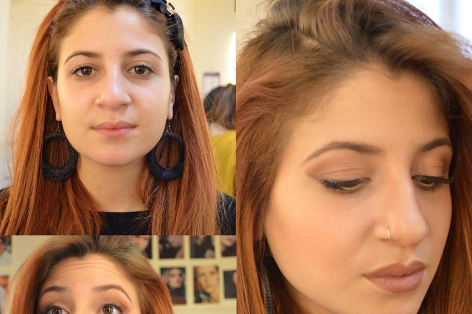 Trucco sposa prima e dopo