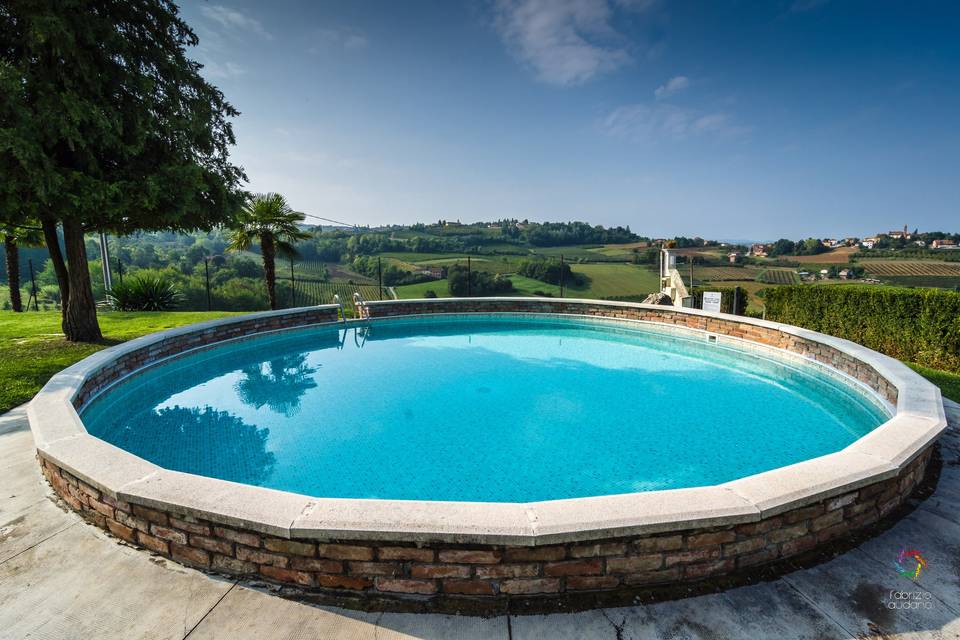 La piscina e la sua vista