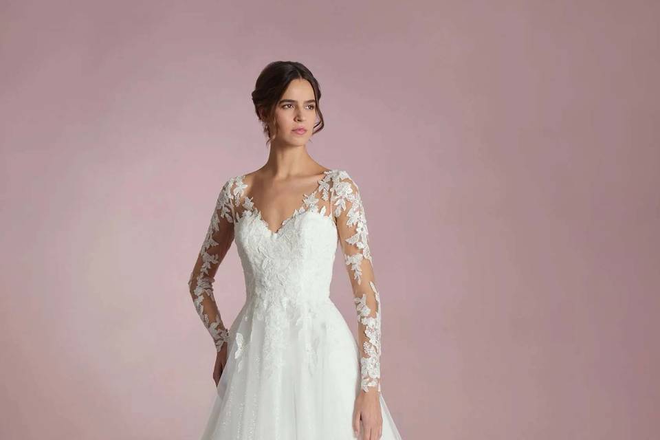 Abito sposa svasato