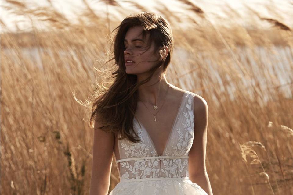 Abito sposa country chic