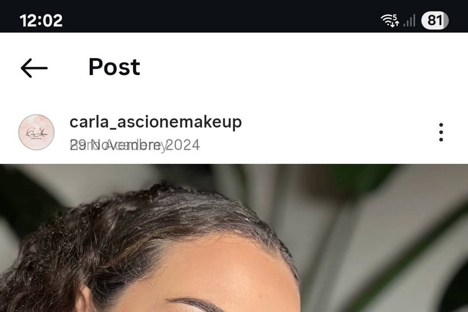 Bright eyeliner