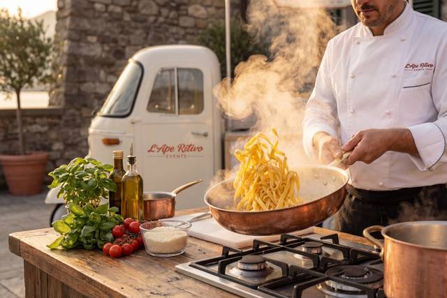 Live show cooking