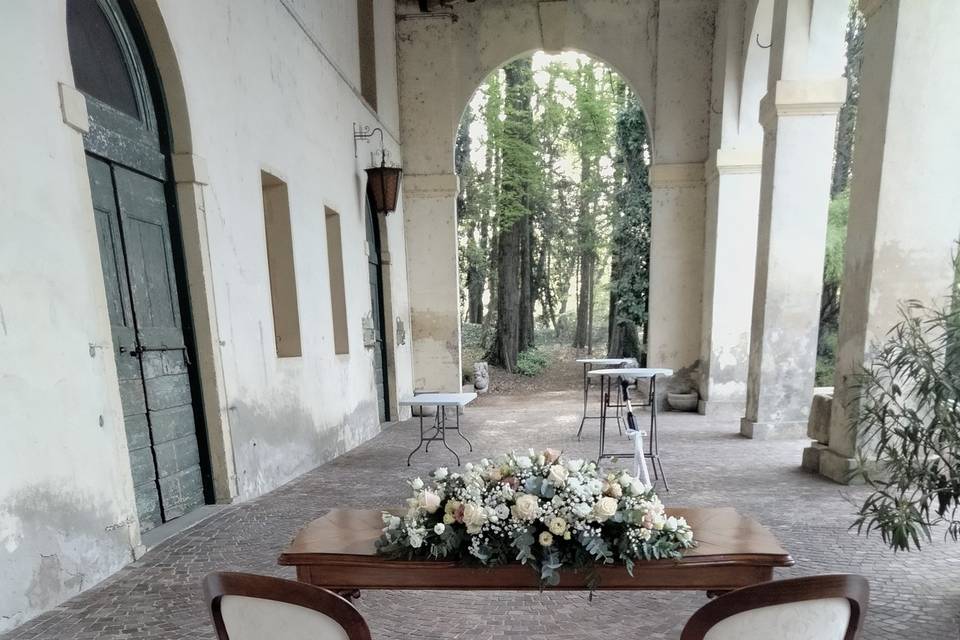 Matrimonio in villa