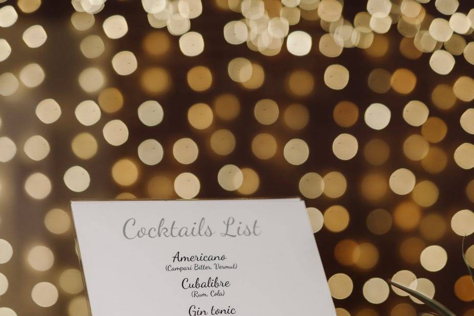 Dettaglio cocktail list