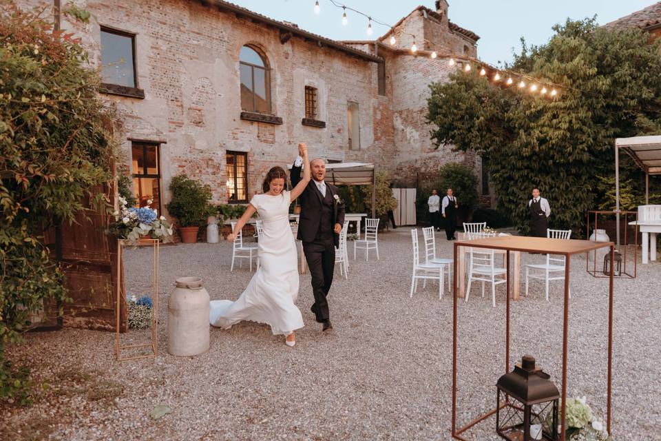Arrivo degli ospiti