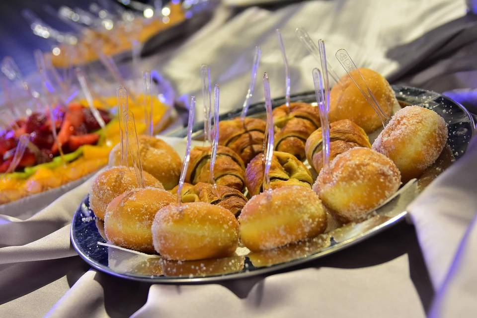 Buffet del pastry-chef