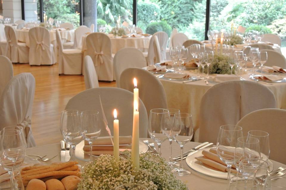 Allestimento matrimonio