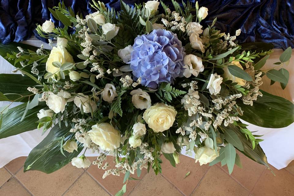 Bouquet sposa con orte peonie