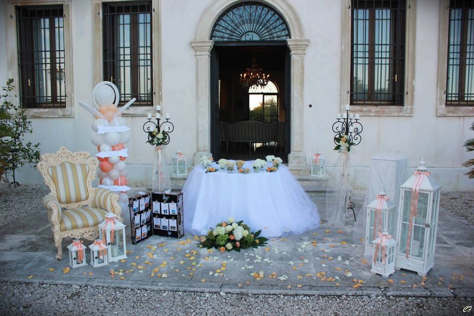 Allestimento Wedding Cake