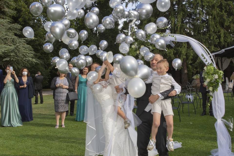 Composizione palloncini