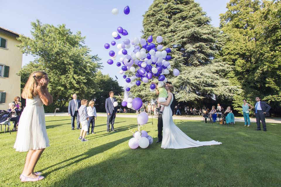 Composizione palloncini