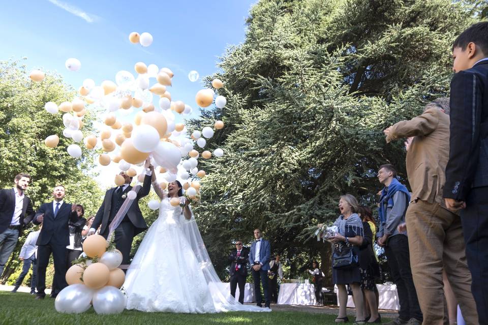 Composizione palloncini