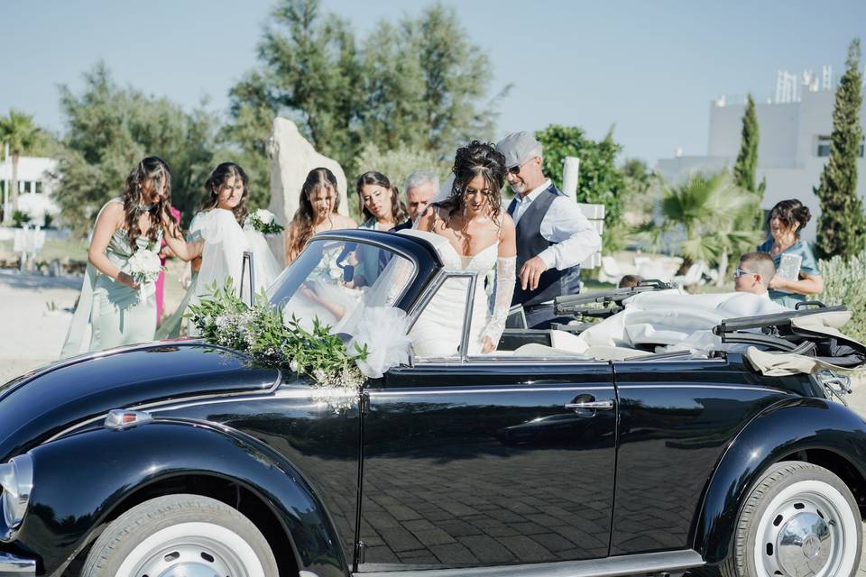 Sposa verso l'altare