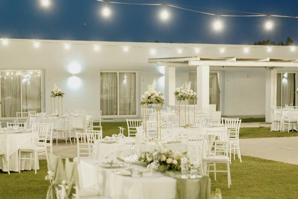 Allestimento tavoli