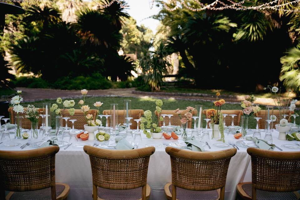 Imperial table details
