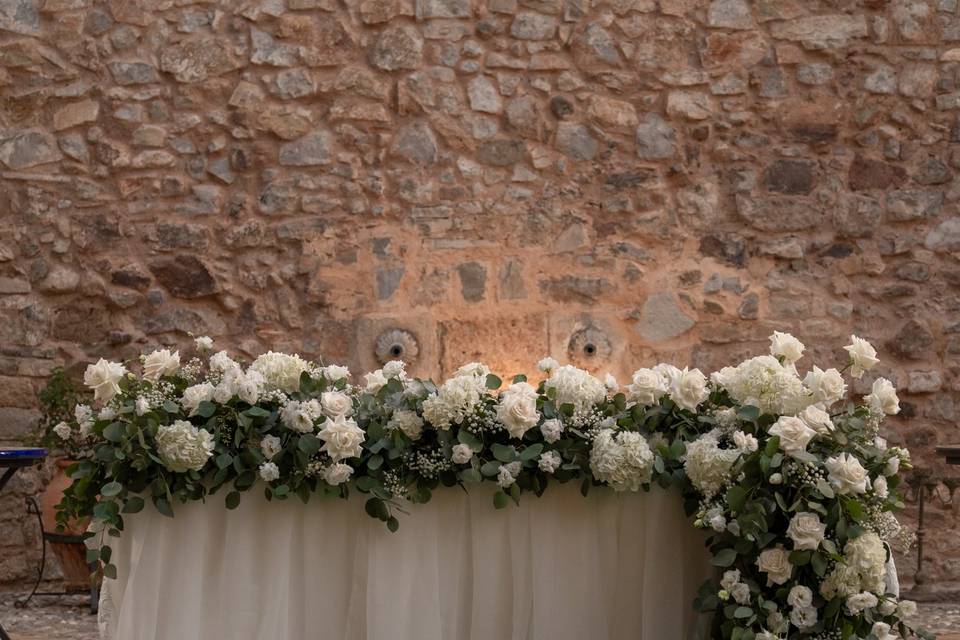 Tavolo sposi