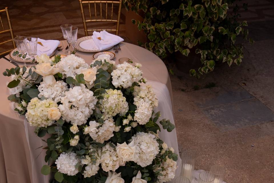 Tavolo sposi