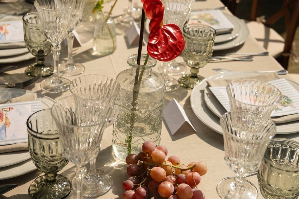 Anthurium rosso