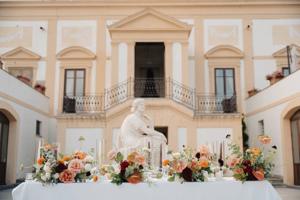 Tavolo Sposi - Villa Gattopard