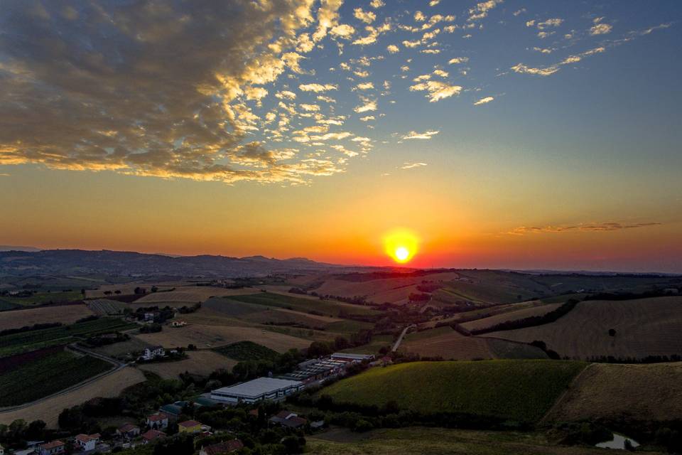 Tramonto montelabbate