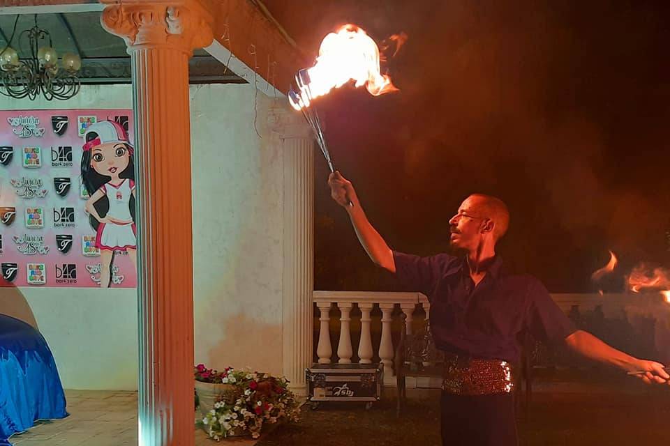 Fire show