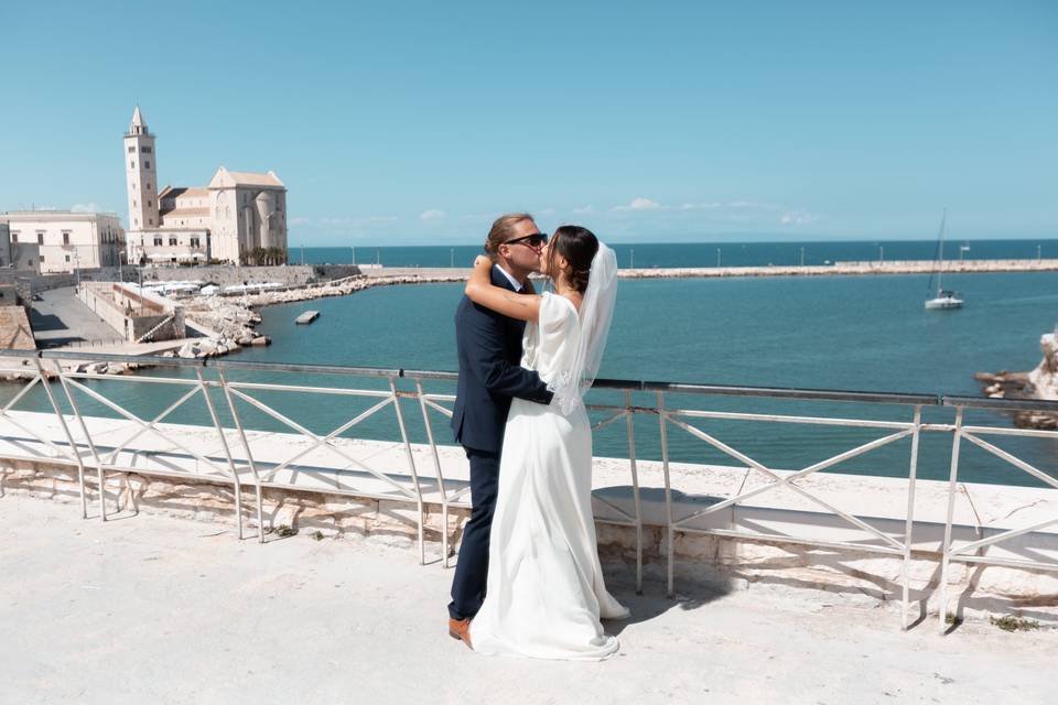 Bacio vista mare