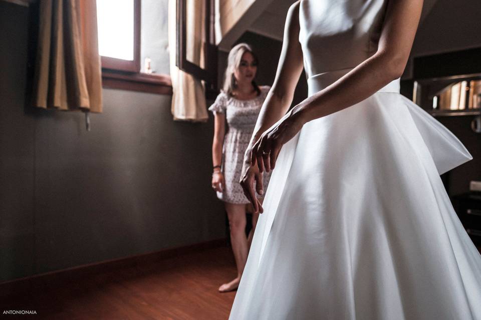 Preparazione della sposa