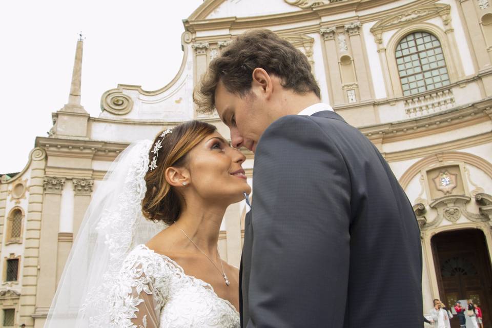 Bianco e nero Matrimonio