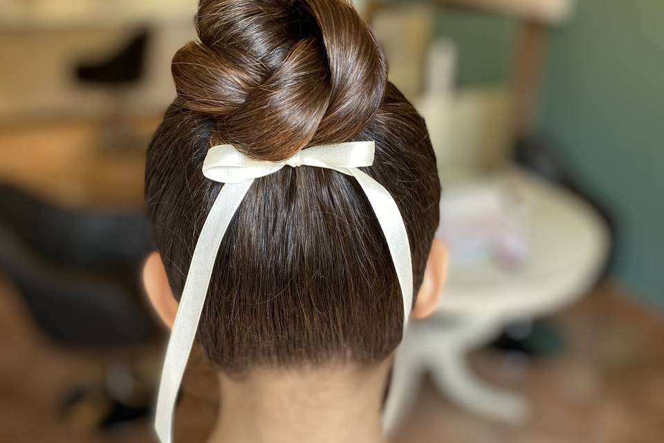 Chignon fiocco