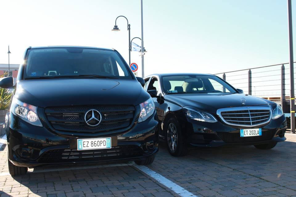 Mercedes V class & E class