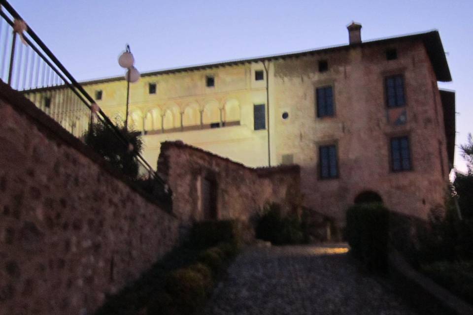 Castello Carmagnola di Clusane sul Lago