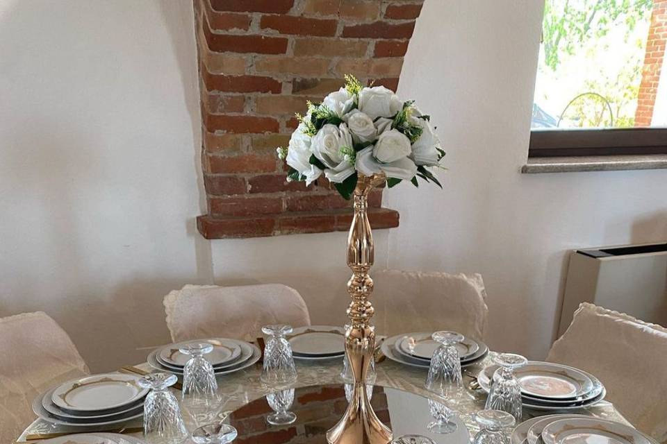 Allestimento matrimonio