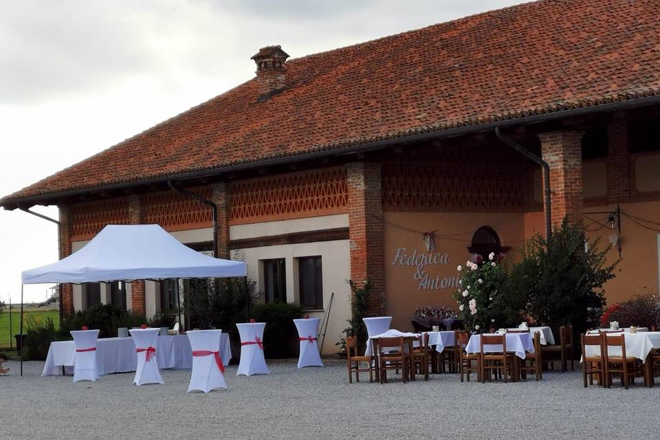 Allestimento matrimonio