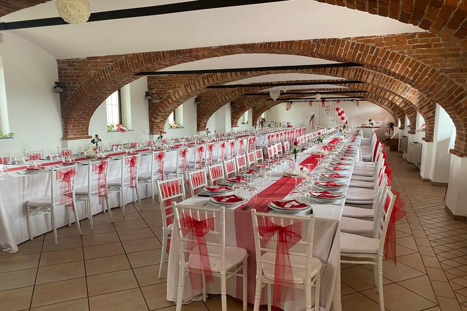 Allestimento matrimonio