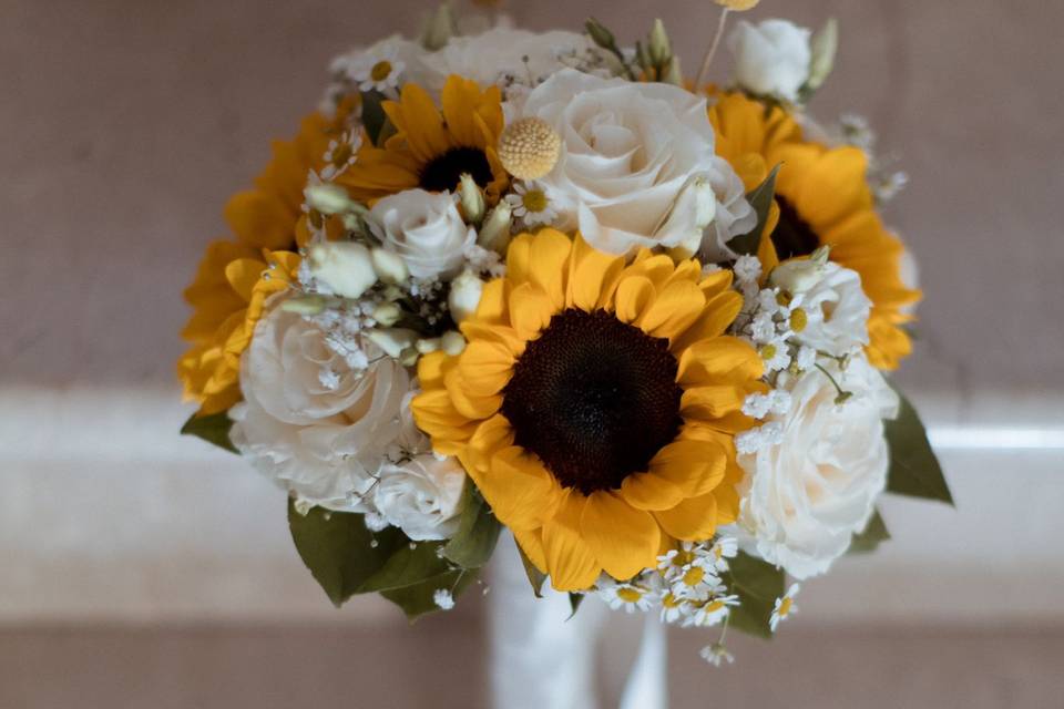 Bouquet di girasoli