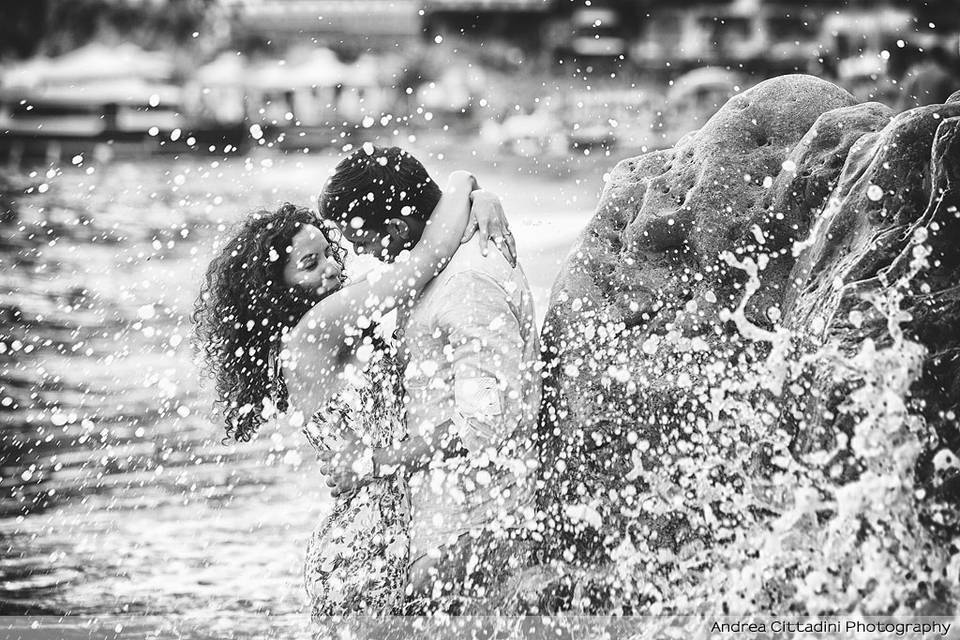 Engagement portraits Positano