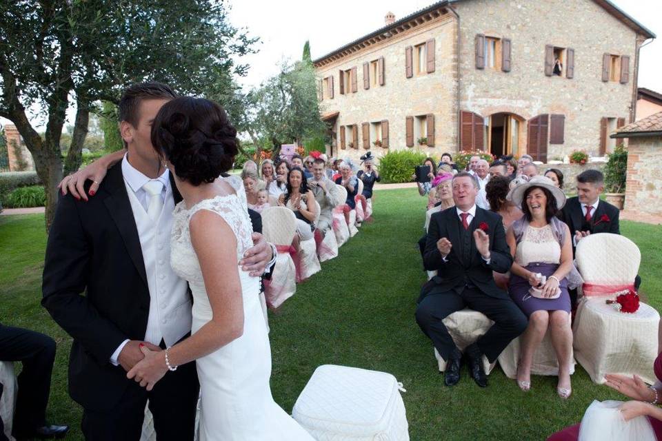 Outdoor ceremony