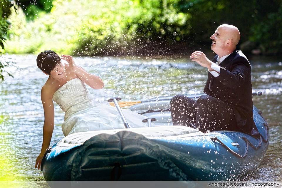 Italian trash the dress