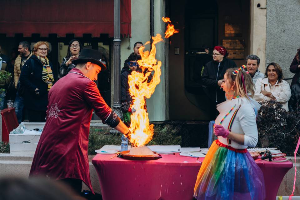 Fire show