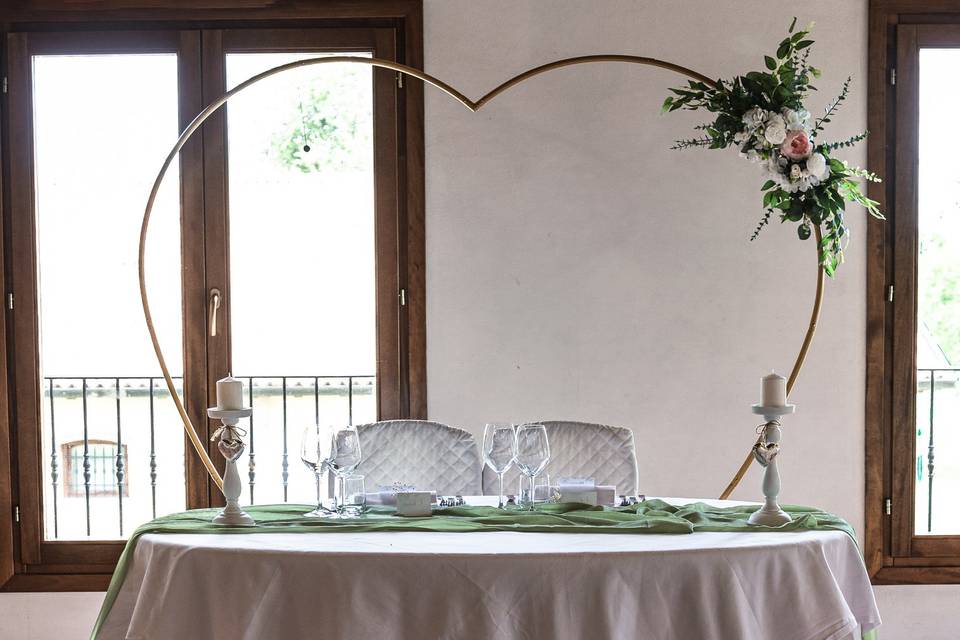 Tavolo sposi