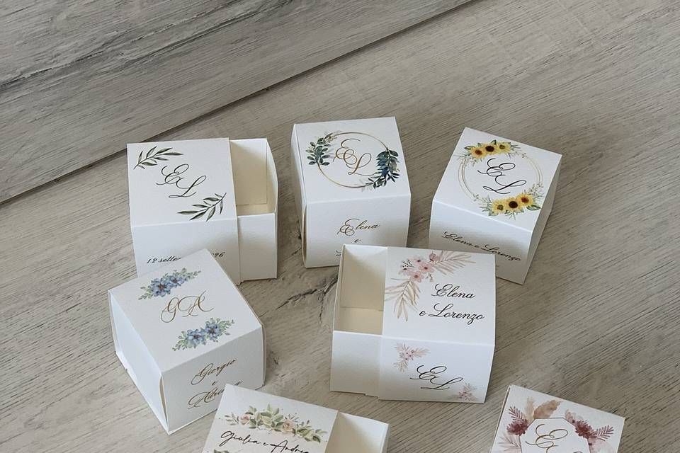 Scatoline porta confetti