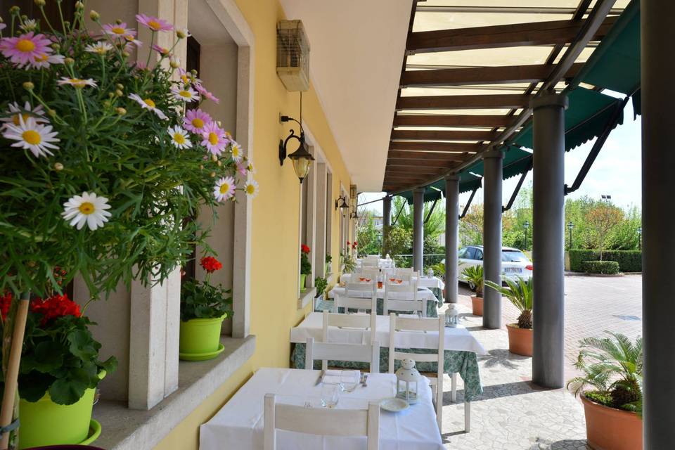 Veranda per aperitivo