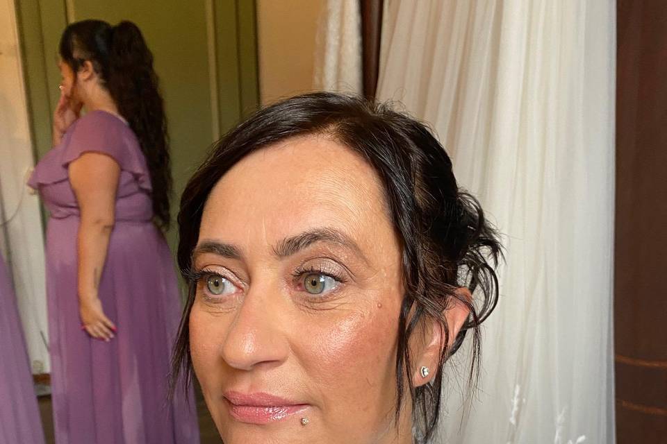 Trucco sposa con base naturale