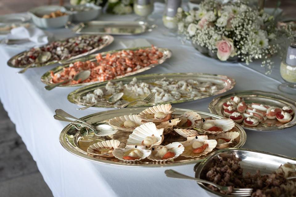 Buffet di pesce