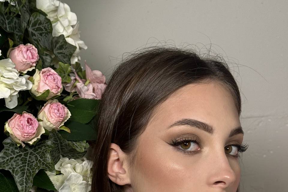 Soft smokey eye