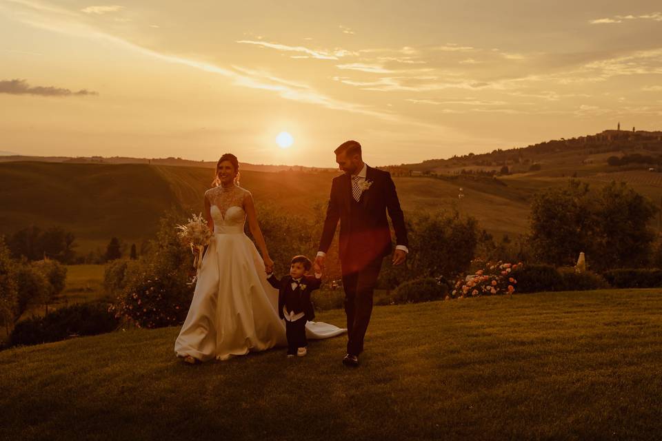 Romantic wedding