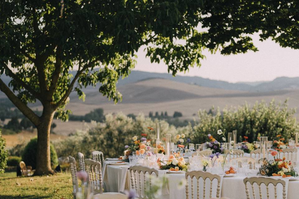 Romantic wedding